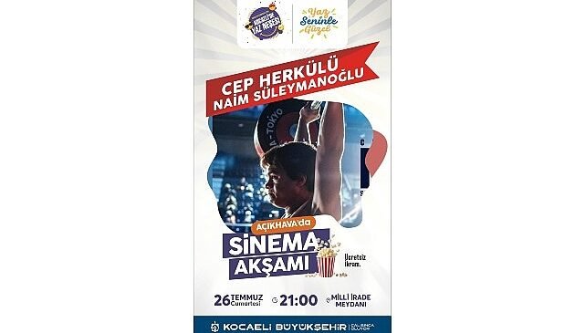 Açık havada sinema keyfi başlıyor