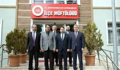 Başkan Çırpanoğlu, Camiler ve Din Görevlileri Haftası’nda Müftü Yalman’ı Ziyaret Etti