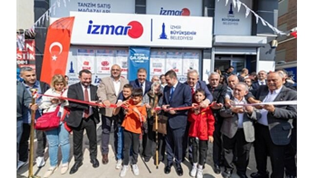 İzmir’de Halkın Marketi İZMAR’ın 12. Şubesi Açıldı