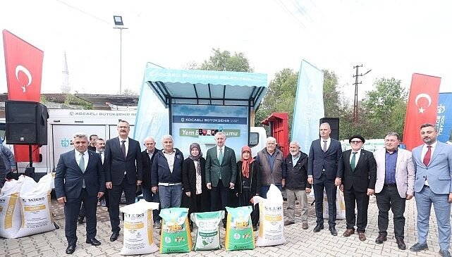 Kocaeli’de 3.500 Çiftçiye Yem Bitkisi Tohumu Desteği