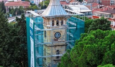 Kocaeli, Tarihi Saat Kulesi’ni Eski Görkemine Kavuşturuyor