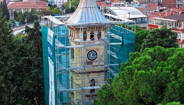 Kocaeli, Tarihi Saat Kulesi’ni Eski Görkemine Kavuşturuyor