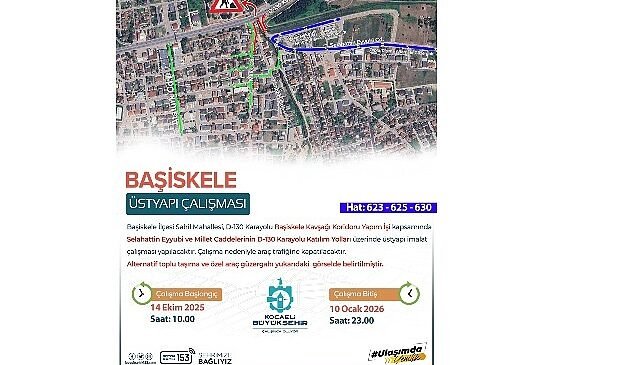 D-130 Karayolu’nda Trafik Düzenlemesi: Alternatif Güzergâhlar Açıklandı
