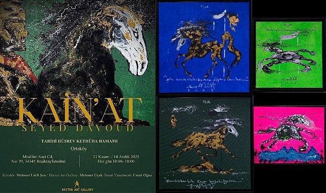 Seyed Davoud’un Kain’at Sergisi Tarihi Hamamda Açılıyor